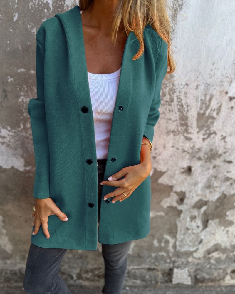 NORA - GIACCA CASUAL CON CAPPUCCIO
