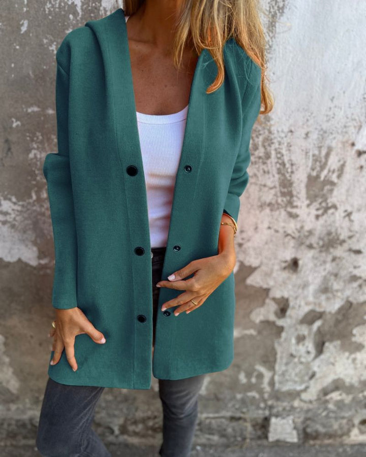 NORA - GIACCA CASUAL CON CAPPUCCIO