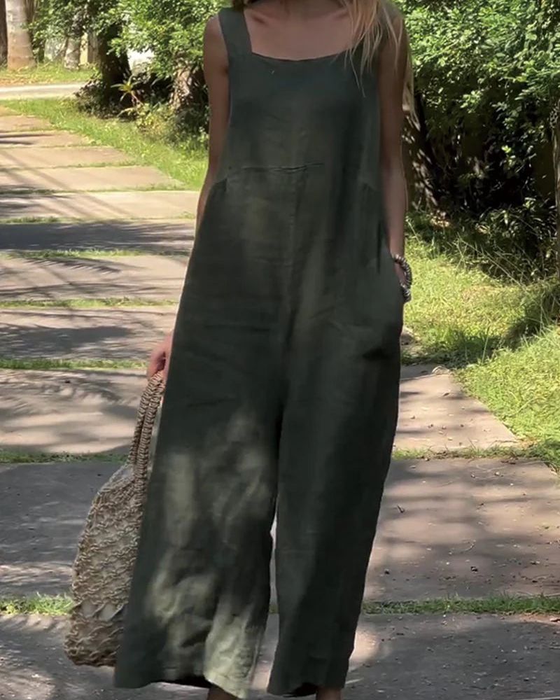LILIANA - ELEGANTE JUMPSUIT IN COTONE