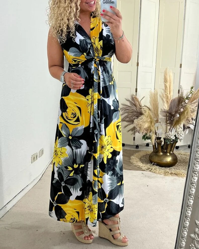 SASHA - ABITO FLOREALE ELEGANTE