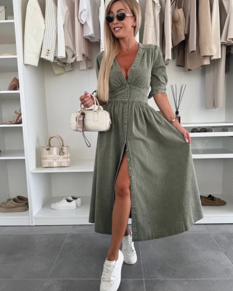 EVANIA - Abito elegante in denim