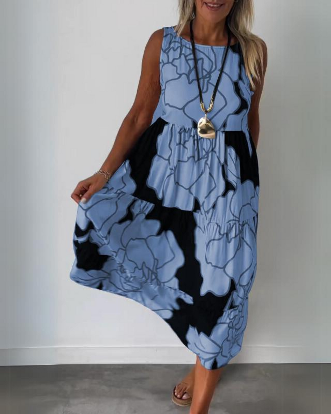 GRACE - ELEGANTE ABITO BOHO FLOREALE