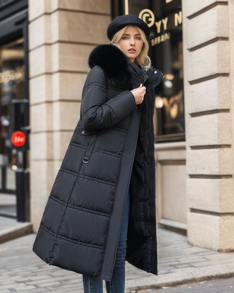 ELIVIA - CAPPOTTO INVERNALE ACCOGLIENTE ED ELEGANTE