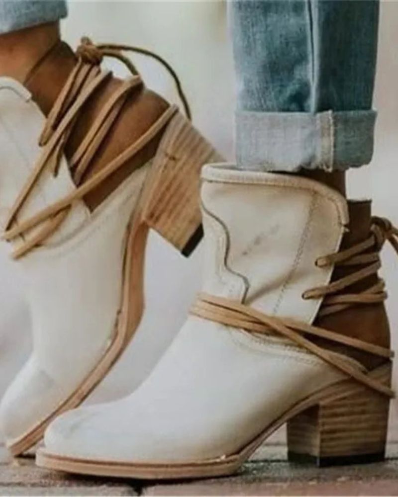 WENDY - STIVALI WESTERN VINTAGE