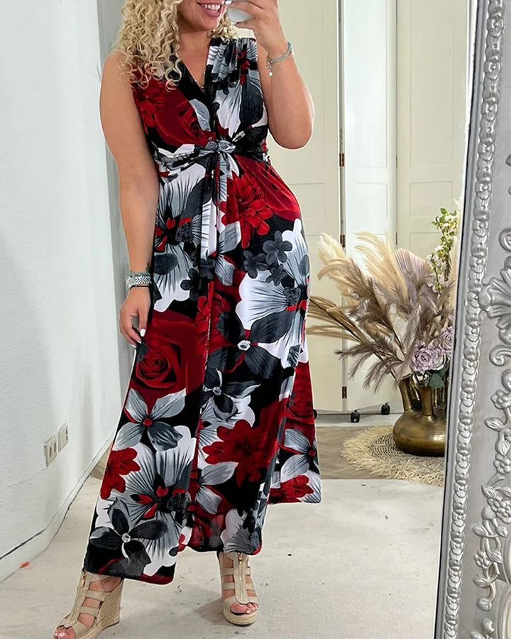 SASHA - ABITO FLOREALE ELEGANTE