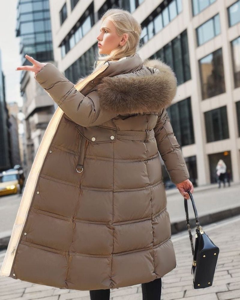 ELIVIA - CAPPOTTO INVERNALE ACCOGLIENTE ED ELEGANTE