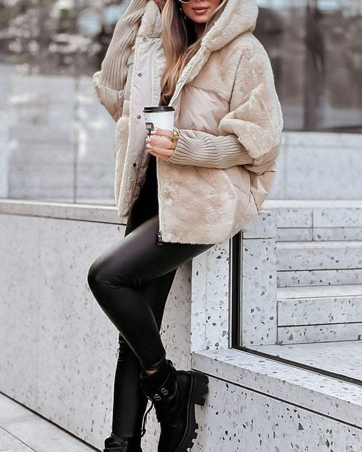 RAINA - Giacca termica con cappuccio