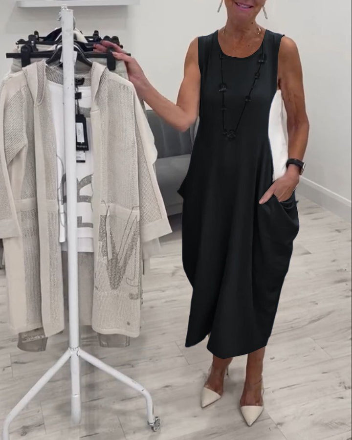 LELIE - Abito senza maniche alla moda