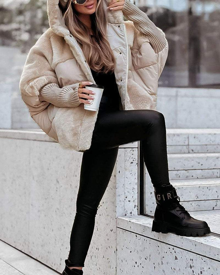 RAINA - Giacca termica con cappuccio