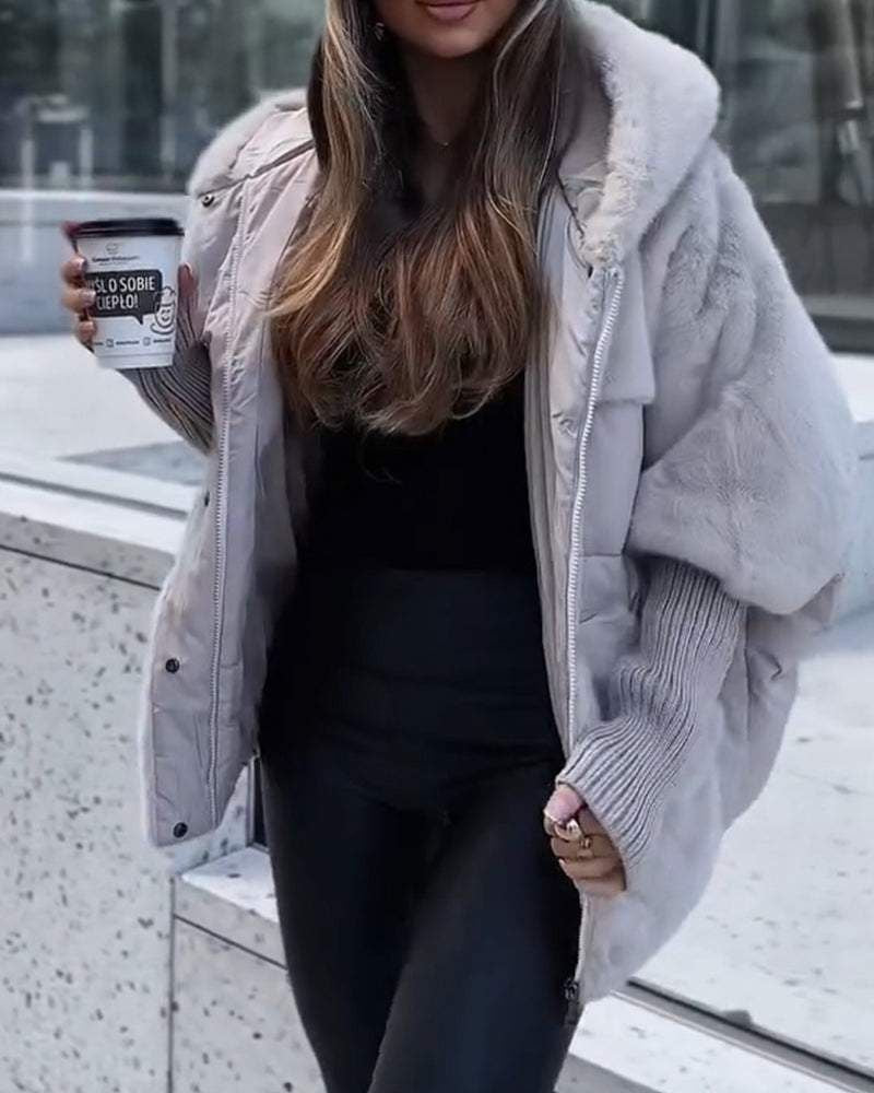 RAINA - Giacca termica con cappuccio