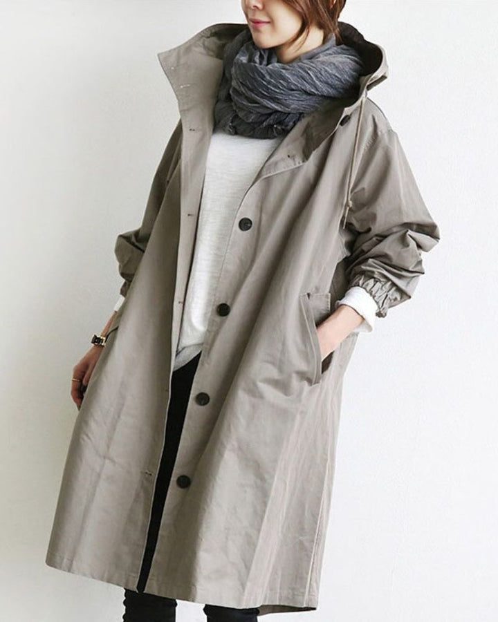MANDY - Trench elegante e idrorepellente