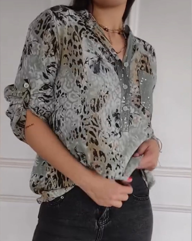 BOLERA - Camicia casual stampata