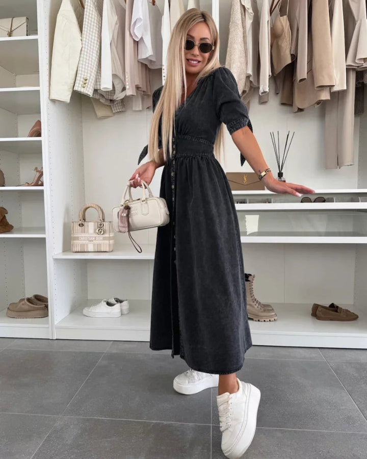EVANIA - Abito elegante in denim