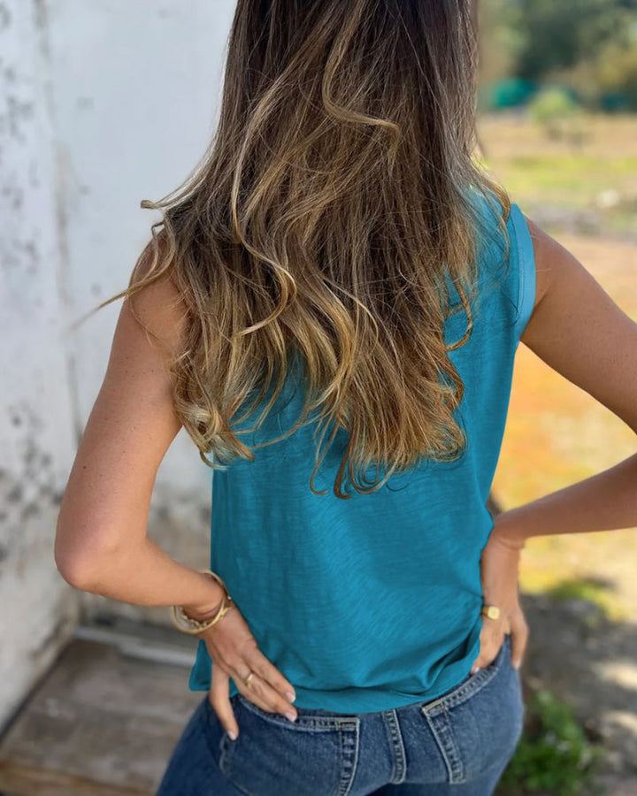 BELEN - T-SHIRT SLEEVELESS
