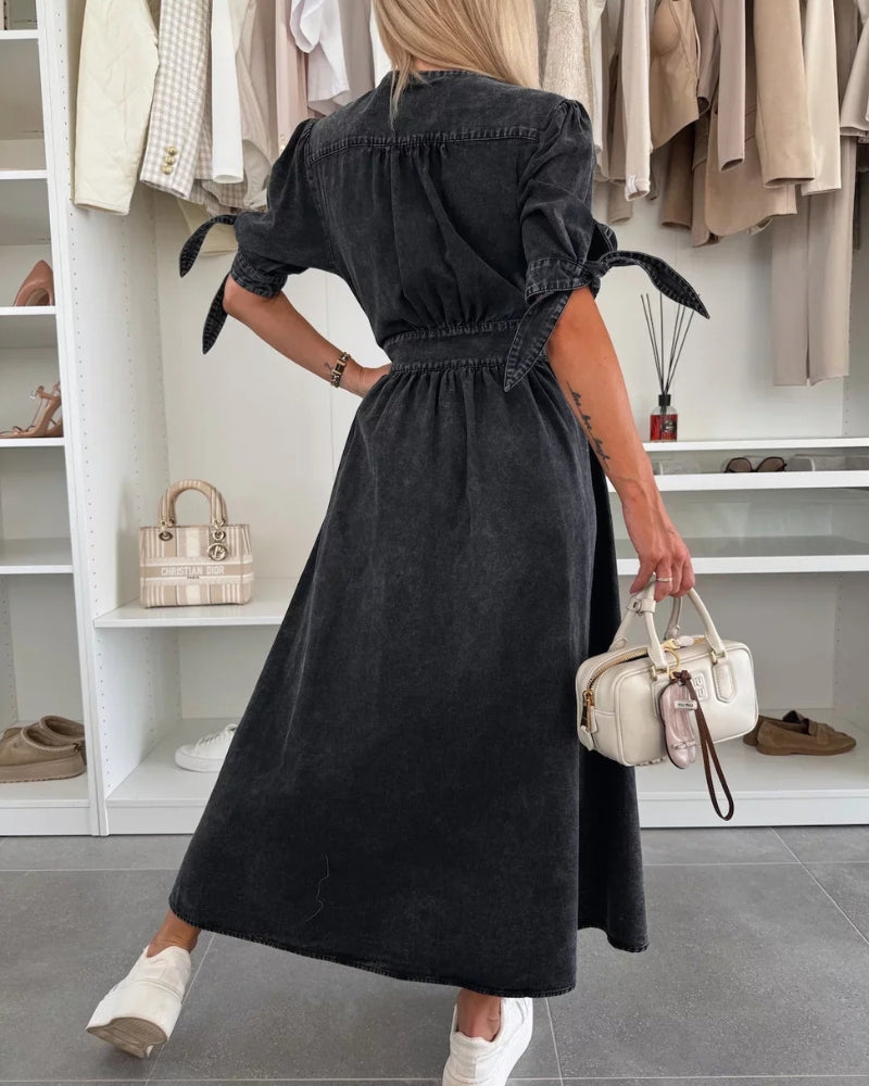 EVANIA - Abito elegante in denim