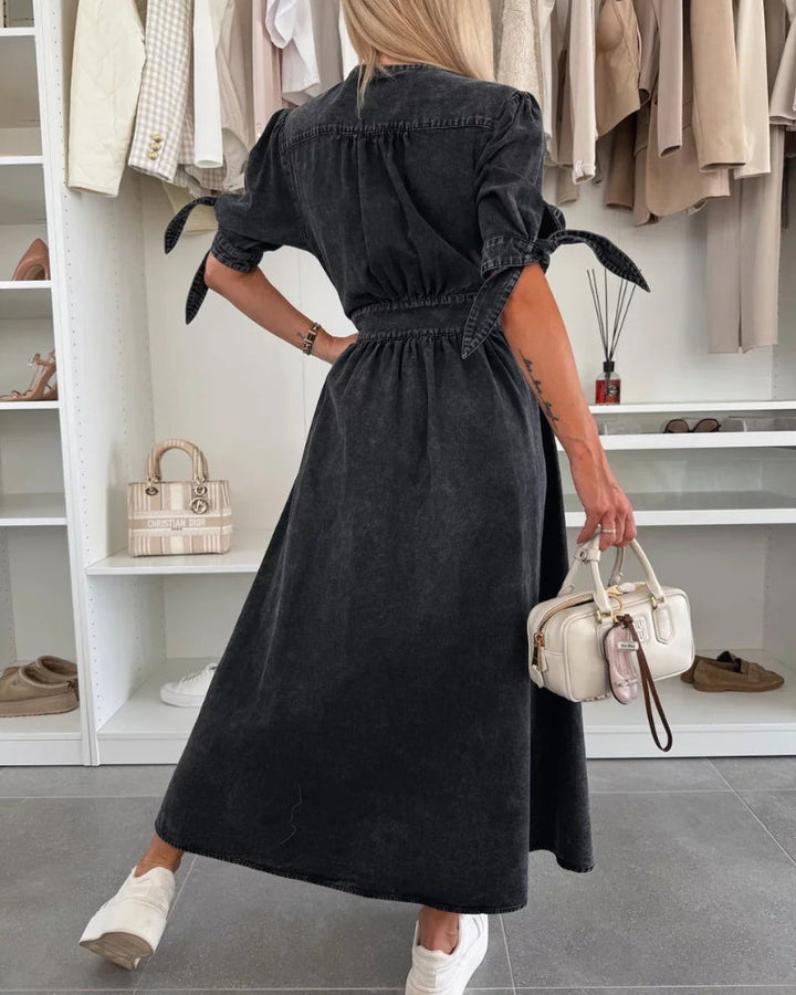 EVANIA - Abito elegante in denim