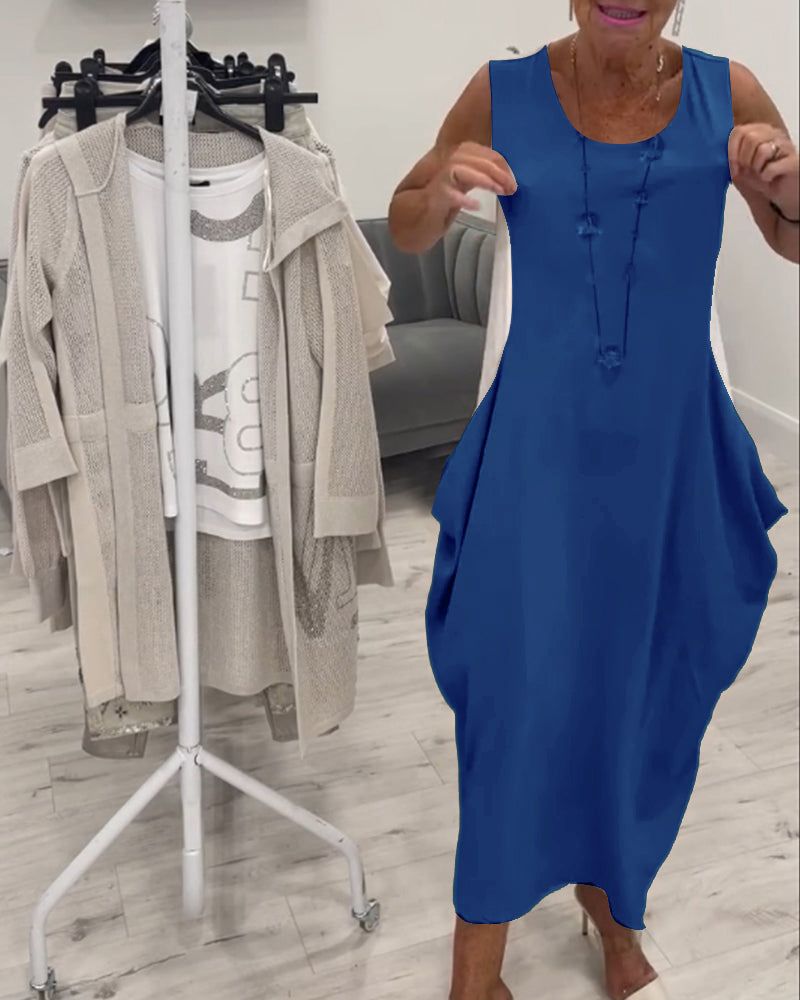 LELIE - Abito senza maniche alla moda