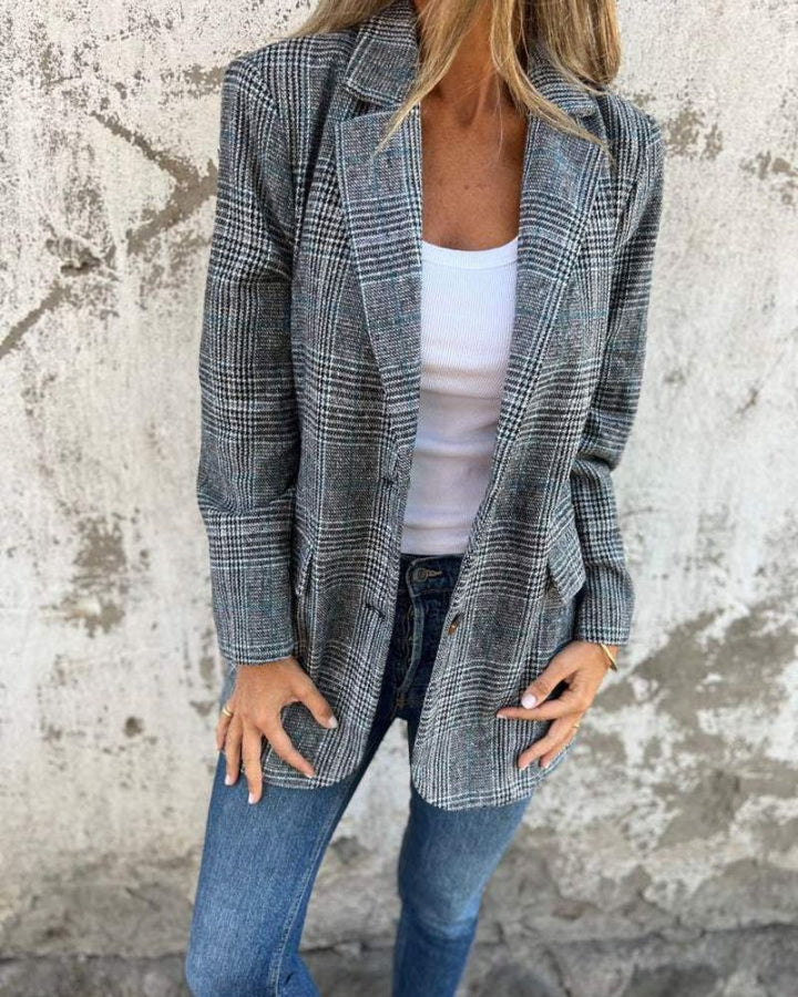 EIRA - Blazer a quadri senza tempo