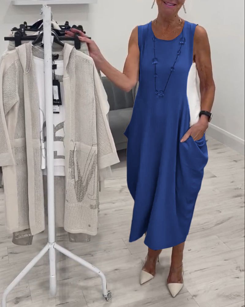 LELIE - Abito senza maniche alla moda