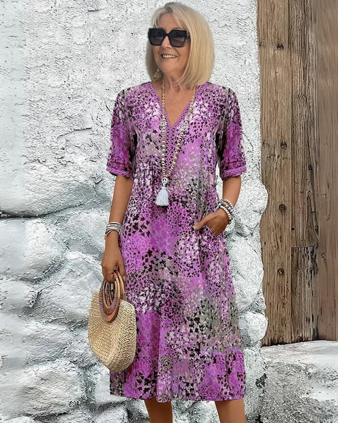SKYE - ABITO ELEGANTE BOHO