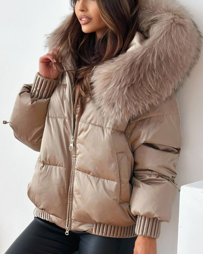 DUNIA - Cappotto casual con cappuccio