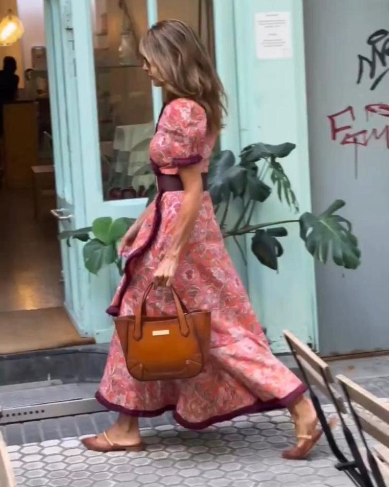 PIANE - Abito elegante rosa