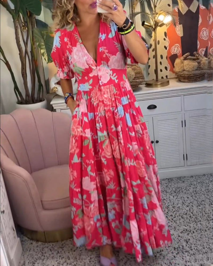 MARGIT - ABITO FLOREALE ESTIVO