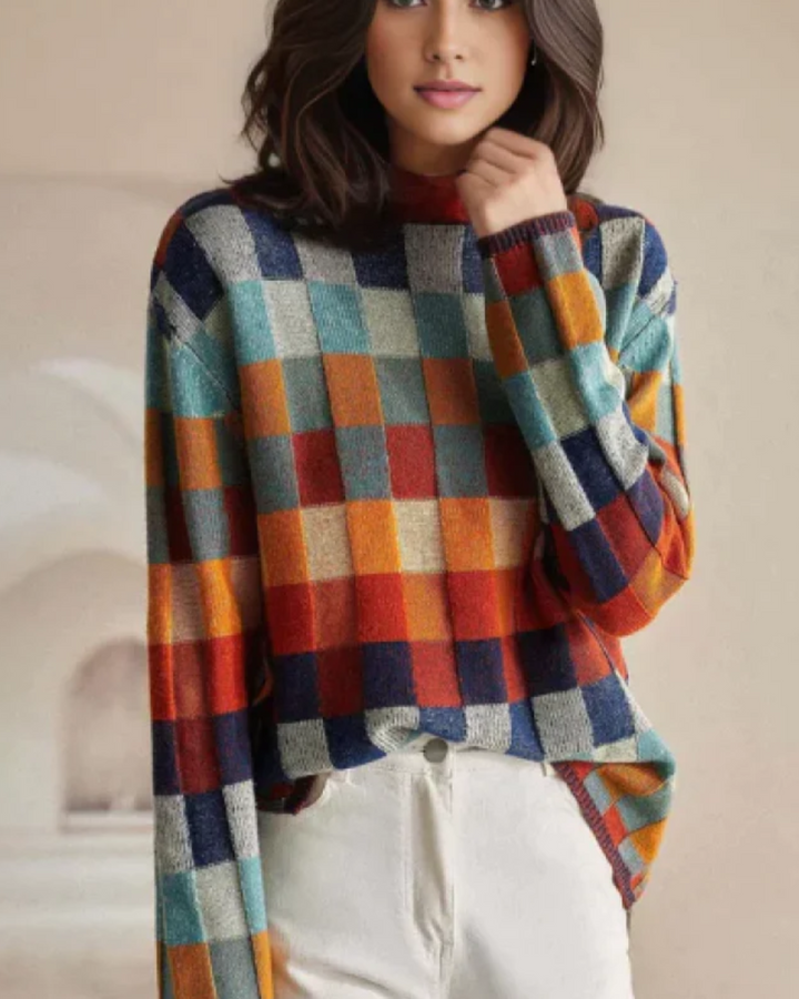MADI - Dolcevita Patchwork in Cashmere Luxe