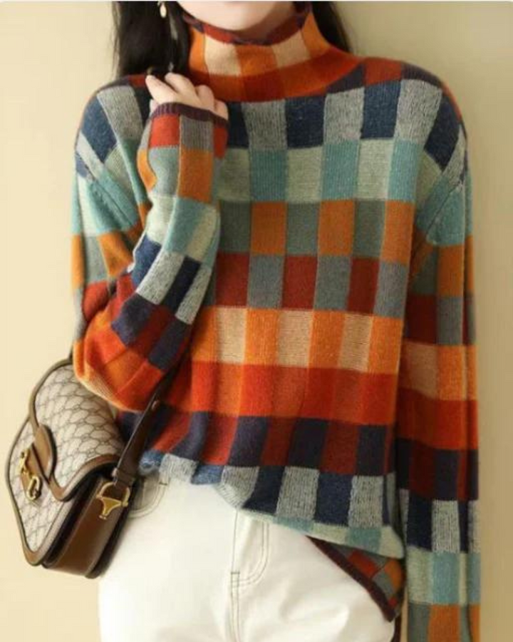 MADI - Dolcevita Patchwork in Cashmere Luxe