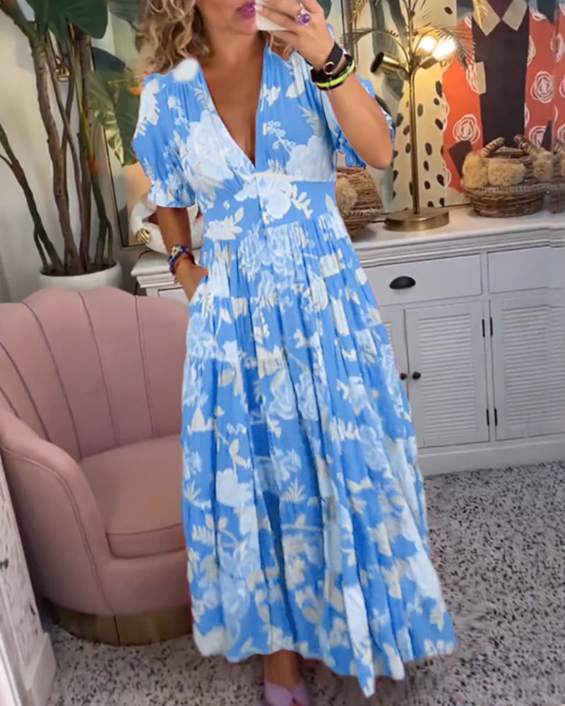 MARGIT - ABITO FLOREALE ESTIVO