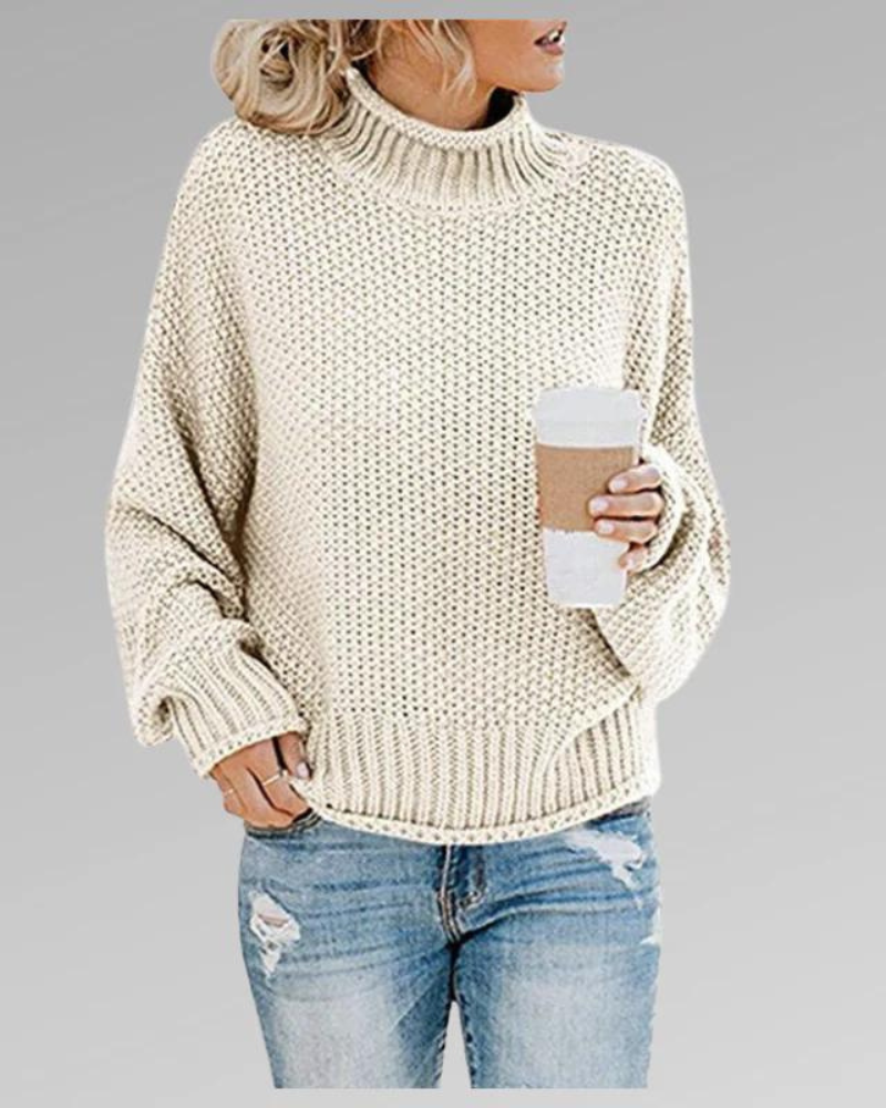 VIRELLA - ELEGANTE MAGLIONE A COLLO ALTO