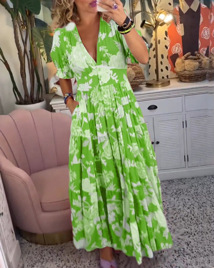 MARGIT - ABITO FLOREALE ESTIVO