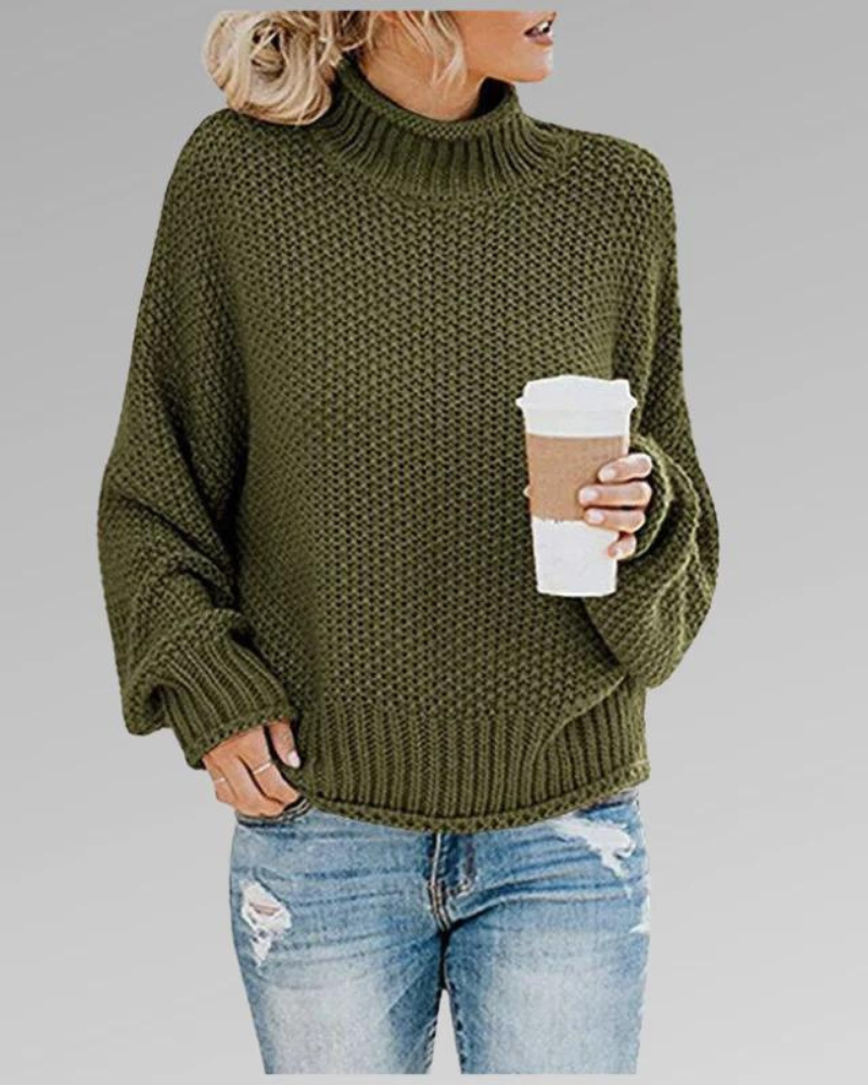 VIRELLA - ELEGANTE MAGLIONE A COLLO ALTO