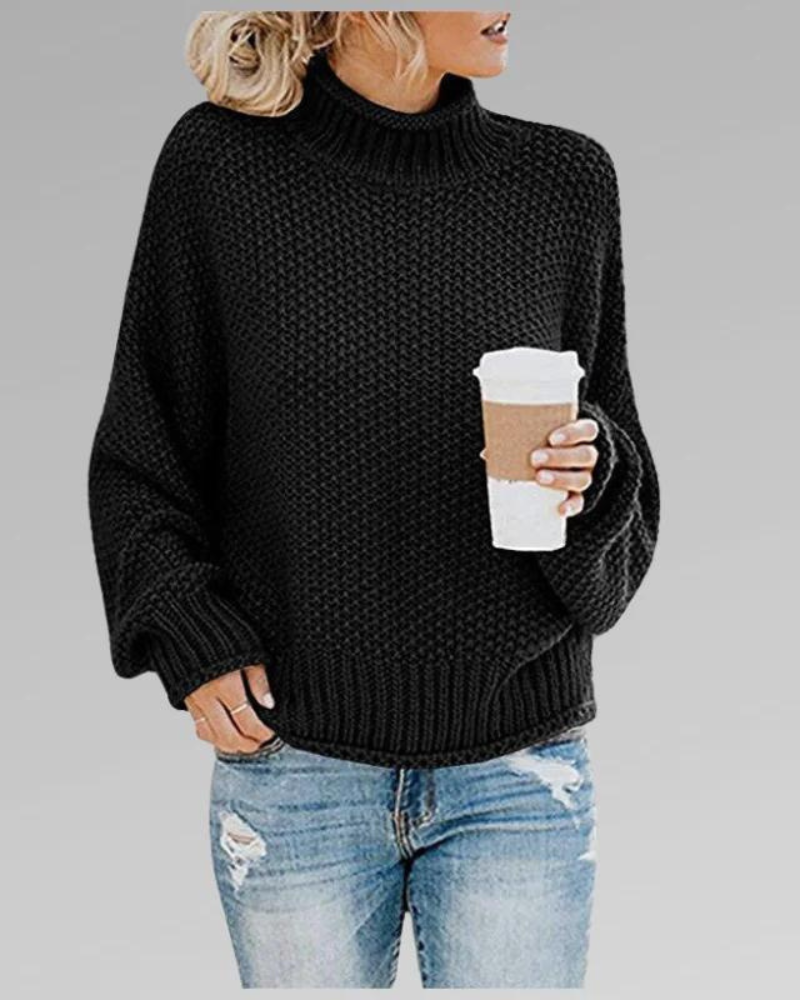 VIRELLA - ELEGANTE MAGLIONE A COLLO ALTO