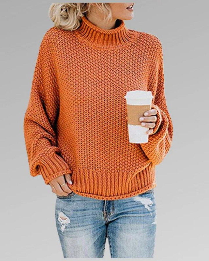 VIRELLA - ELEGANTE MAGLIONE A COLLO ALTO