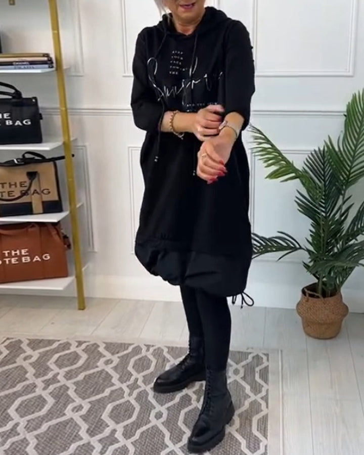 SEMBA - Vestito casual con cappuccio