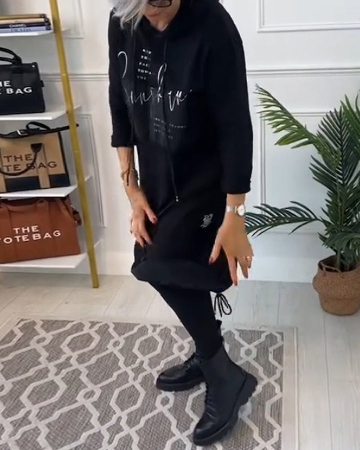 SEMBA - Vestito casual con cappuccio