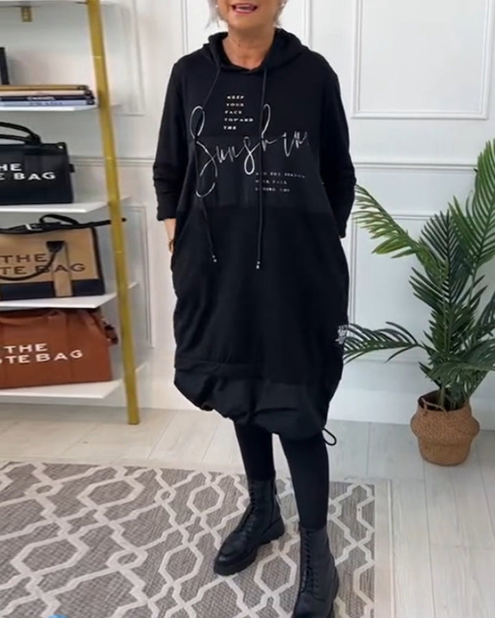 SEMBA - Vestito casual con cappuccio