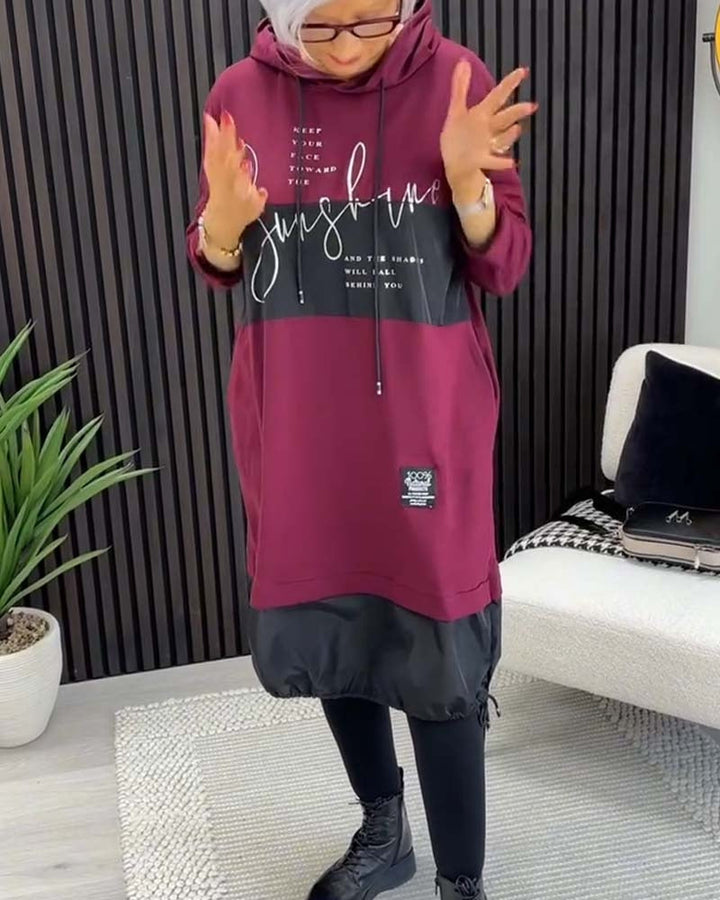 SEMBA - Vestito casual con cappuccio