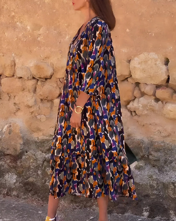 ASIRA - ABITO STAMPATO BOHO