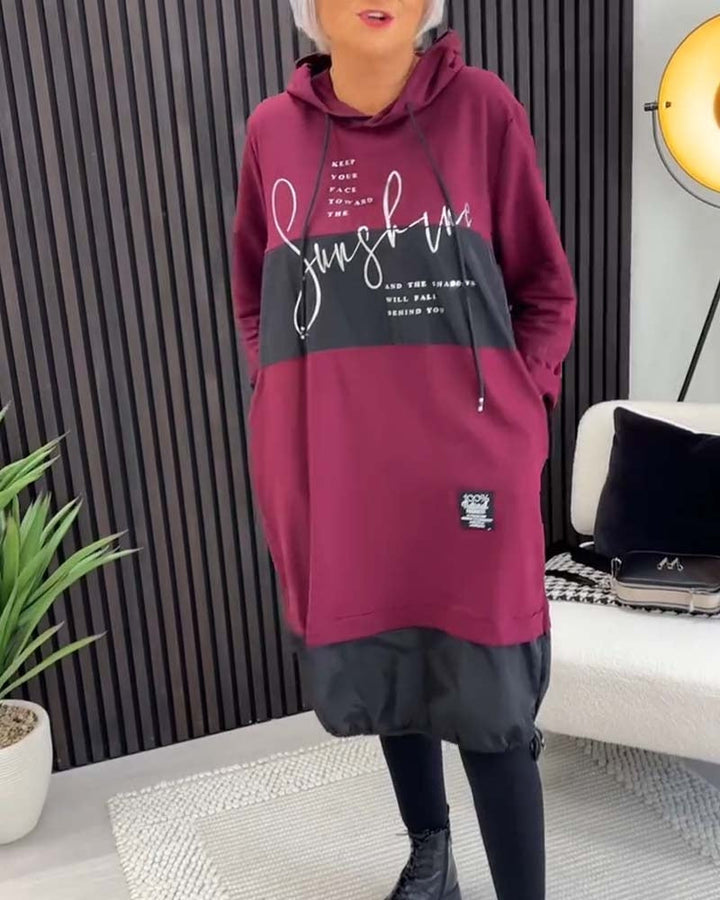SEMBA - Vestito casual con cappuccio