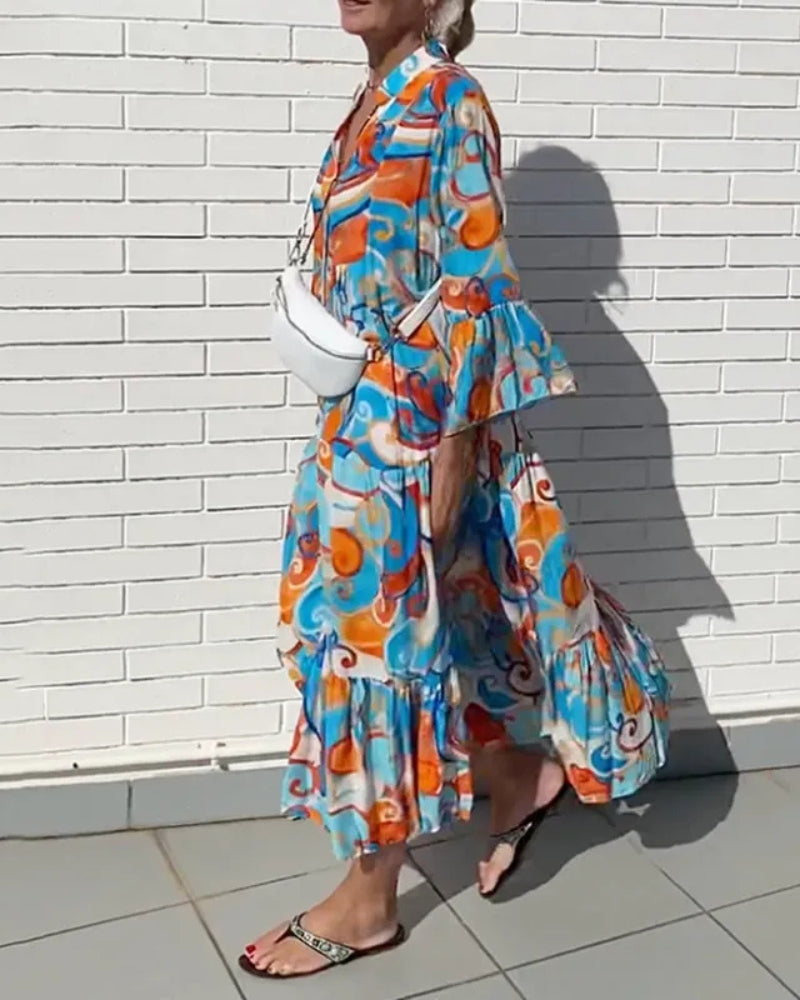 BORAINE - ABITO BOHO COLORATO