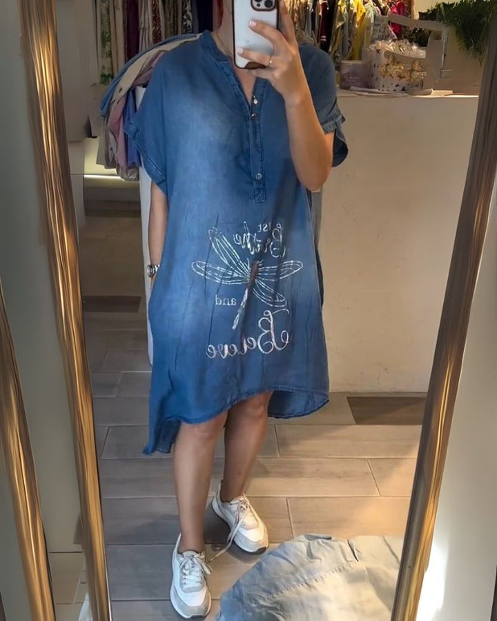 DALPHI - Abito casual in denim