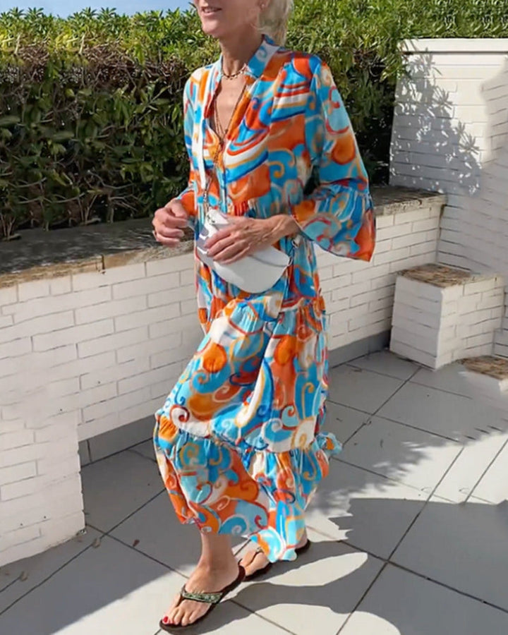 BORAINE - ABITO BOHO COLORATO