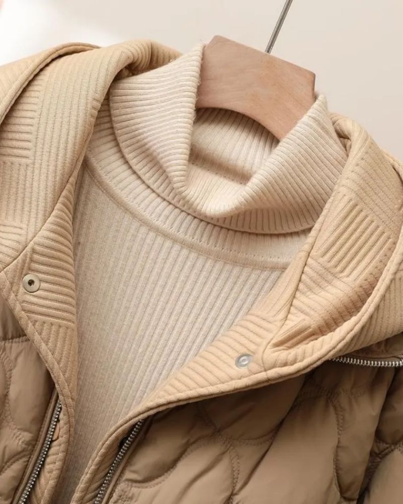 BENNY - Cappotto casual a due pezzi con cappuccio