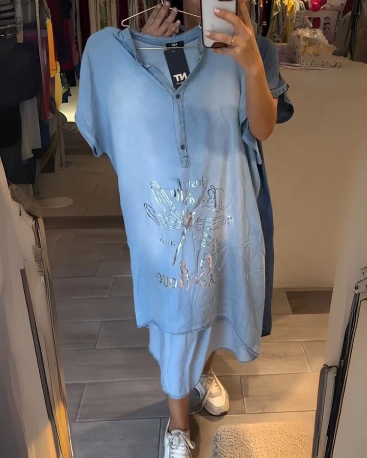 DALPHI - Abito casual in denim