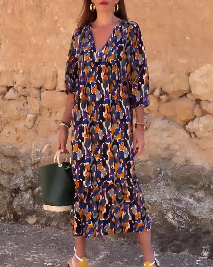 ASIRA - ABITO STAMPATO BOHO