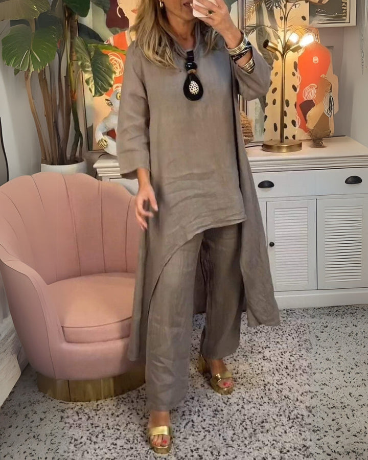 MARILA - SET DUE PEZZI IN COTONE