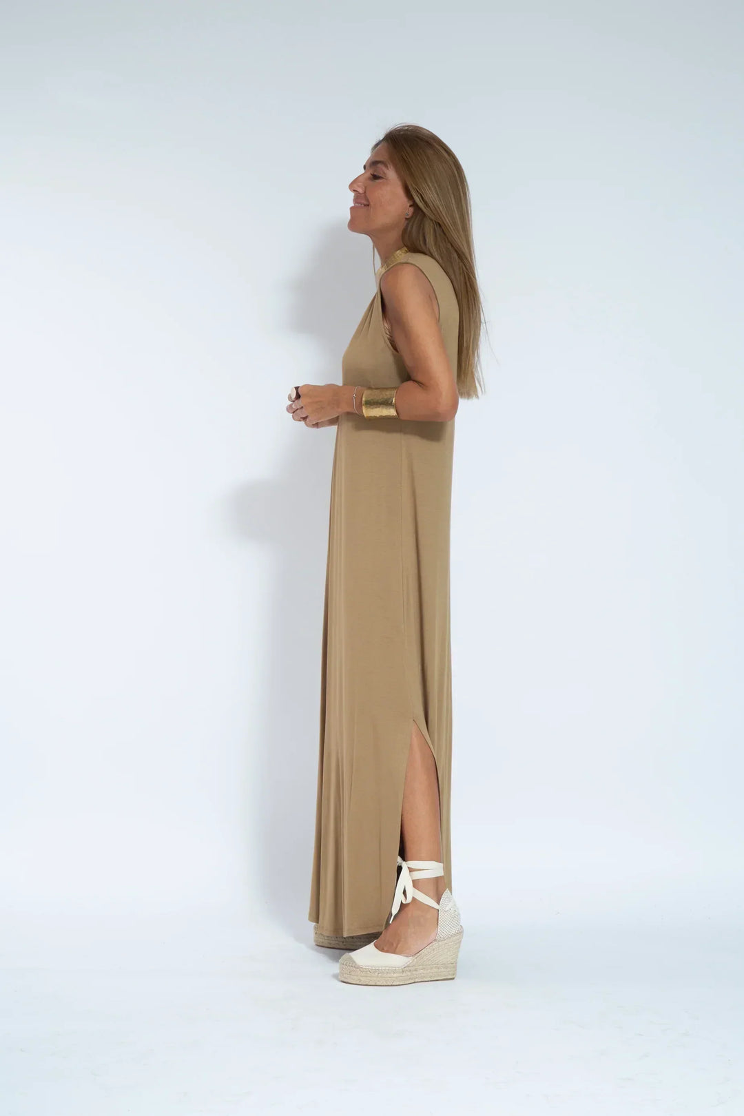 Ayania - Set abito e gilet snellente