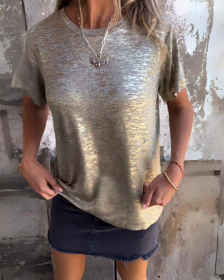 MARIONA - Elegante T-shirt a maniche corte